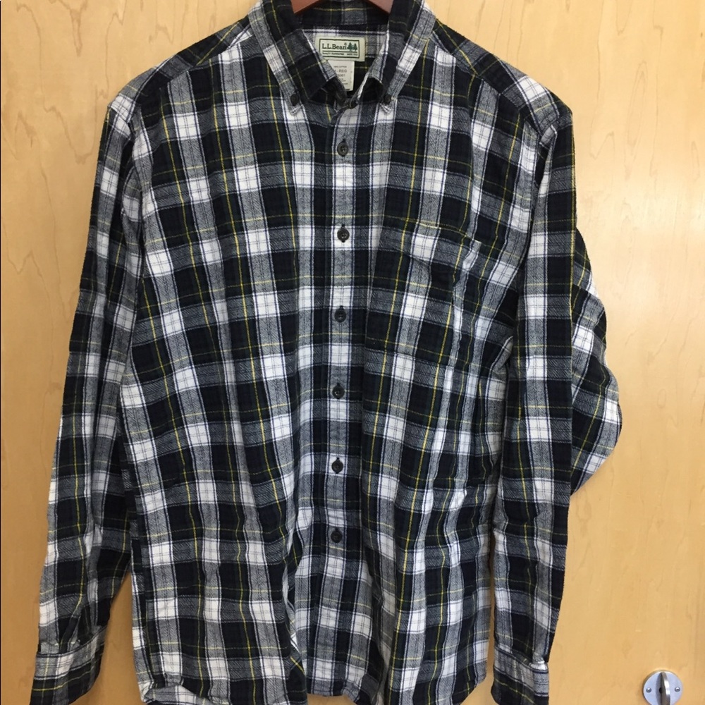L.L. Bean flannel shirt men’s medium